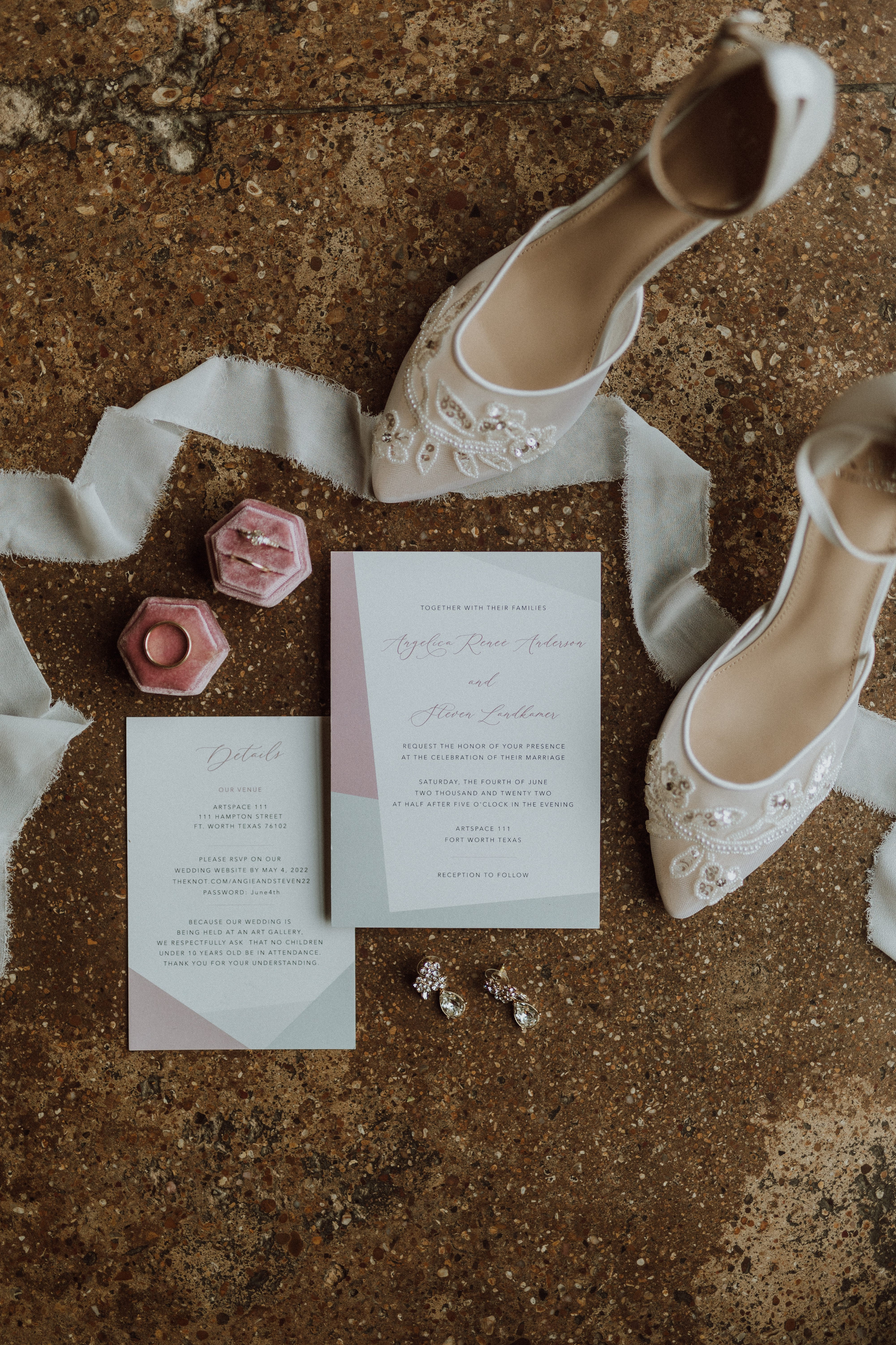 Wedding suite detail