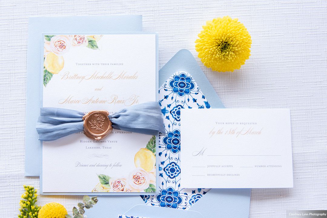 Wedding suite detail