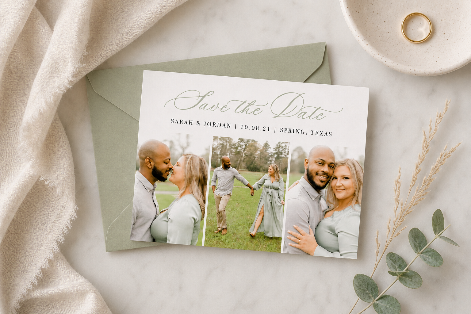 Save the date detail